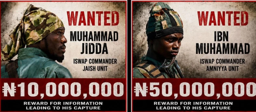 Army places bounty on wanted ISWAP leaders