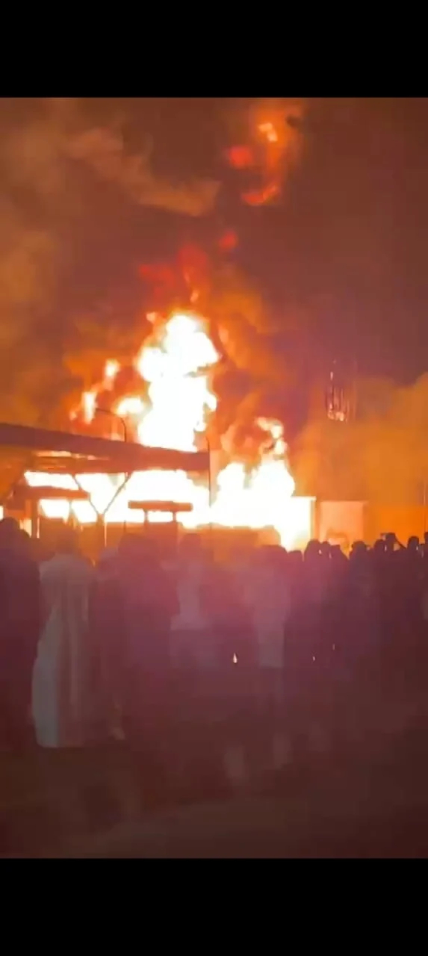 Fire guts filling station in Abuja