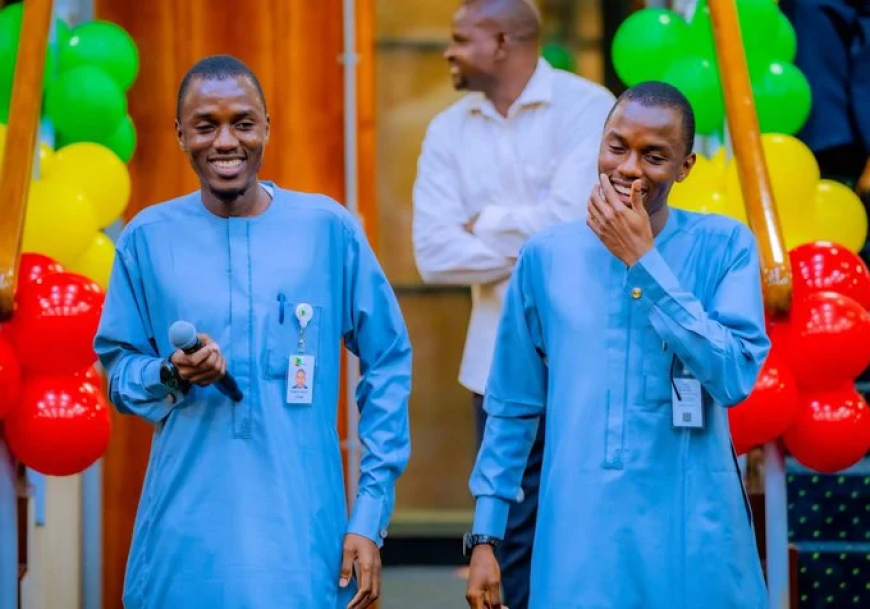 Meet Nigerian twins who secured NNPC jobs against all odds