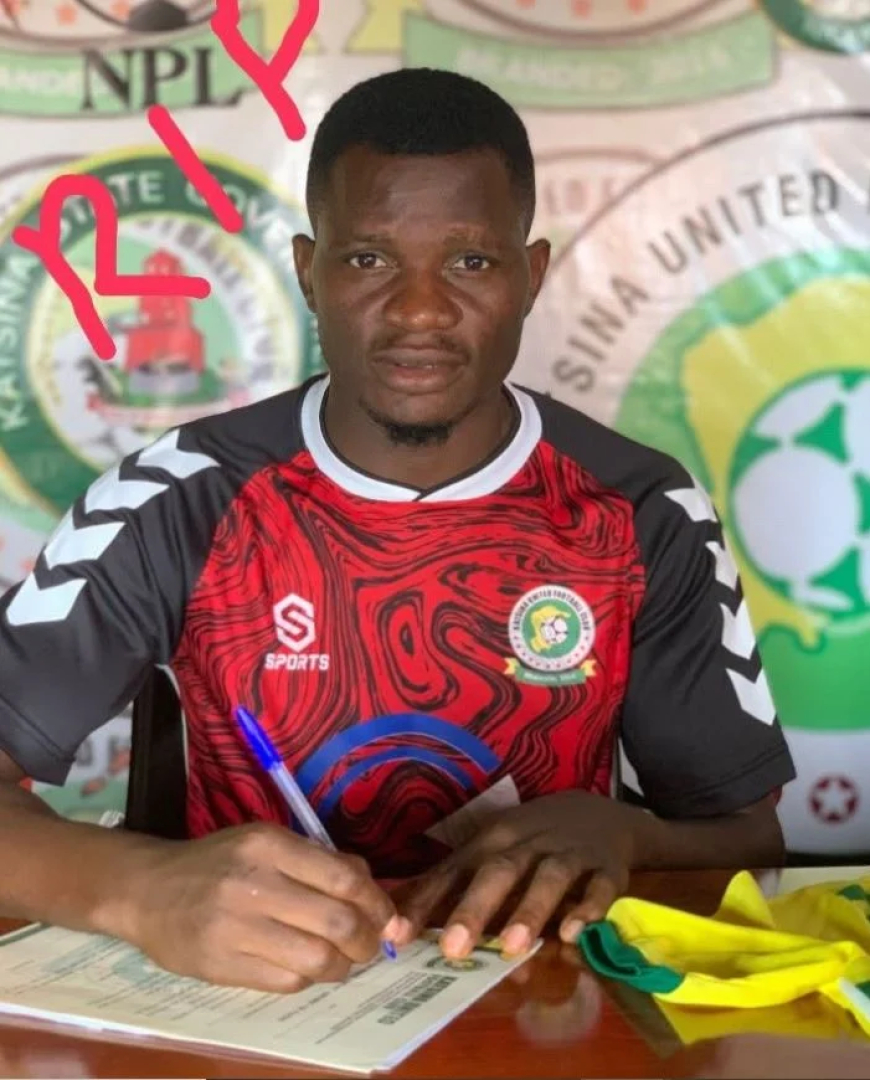 Katsina United player Ozoh Chinedu dies during match