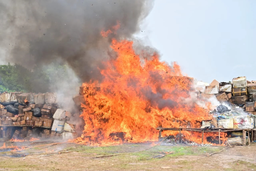 NDLEA destroys N301bn cocaine, heroin, others in Lagos
