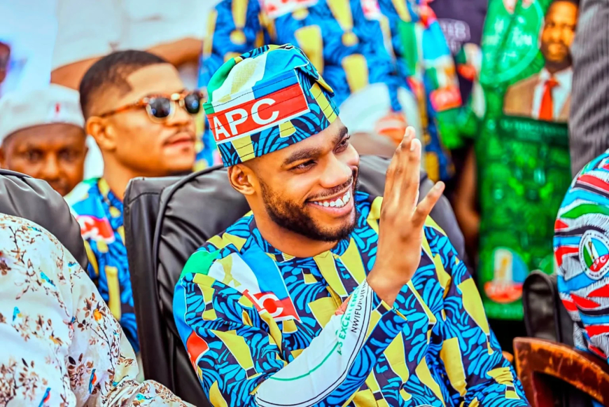Umahi’s son campaigns for Ebonyi LG chairmanship