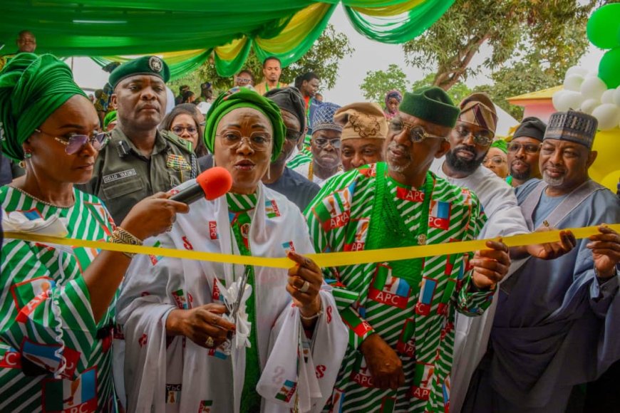 First Lady, Oluremi Tinubu Flags Off National Community Food Bank, Commissions PMB Estate, Gateway Medical Centr