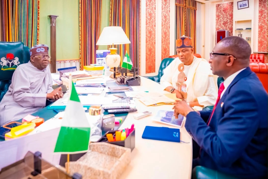 Tinubu, EFCC boss meet on seized houses after Osun freeze row