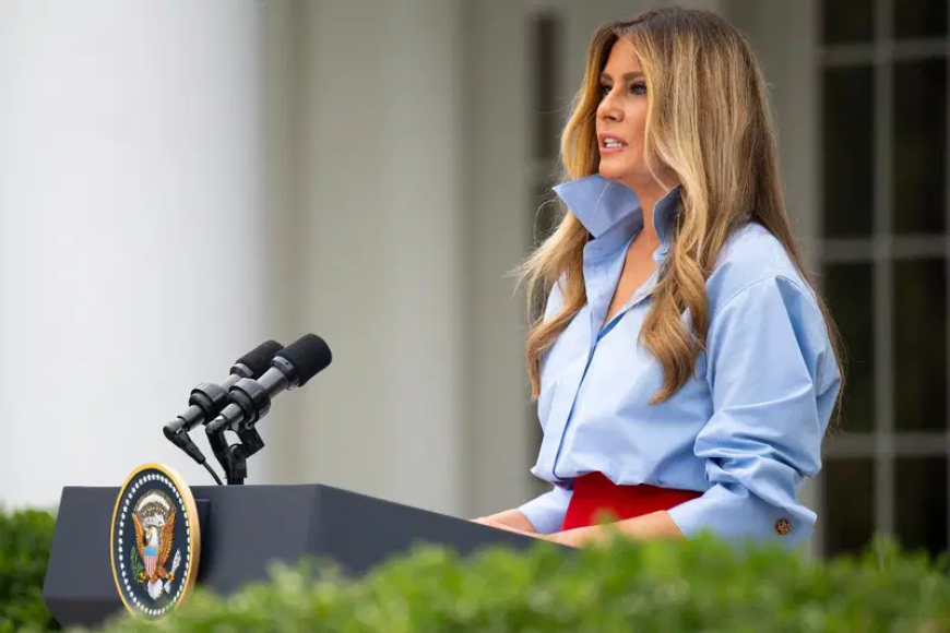 I heard you missed me’ – Melania Trump jokes about month out of spotlight