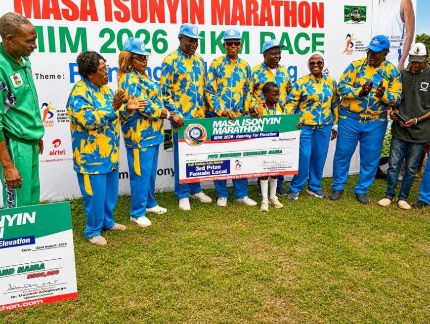 Youth Talent Takes Centre Stage At 2026 Isonyin Marathon