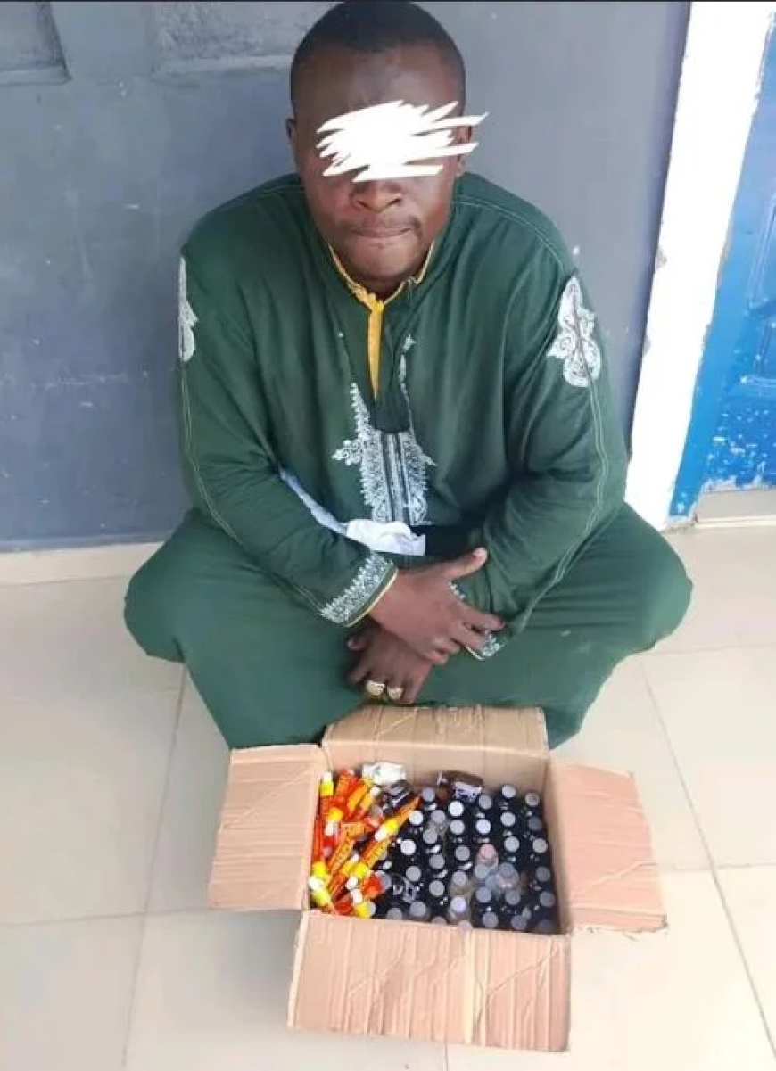Police arrest suspected drug dealer with bottles of Methylene Chloride in Bauchi