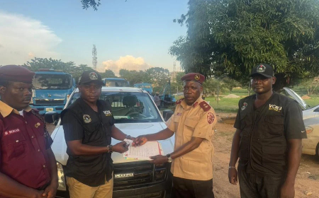 FRSC recovers stolen vehicle in Abuja, hands over to police