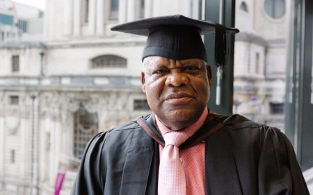 Meet Nigerian grandfather who bagged first-class from UK varsity at 68