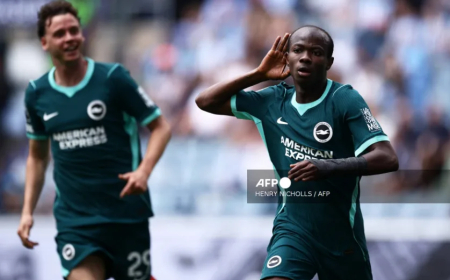 EPL: Awoniyi sent off as Brighton thrash Coventry 5-0
