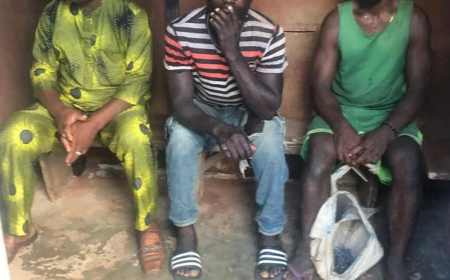 NSCDC arrests three suspects for vandalism, theft of public facility in Anambra