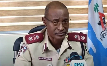 FRSC warns motorists against fake traffic offence SMS
