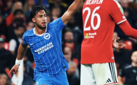 Man United crash out of League Cup after blowing 2-0 lead against Brighton