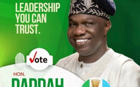 Hon. Rasak Oluwakemi Daddah And His Passion For The Green Chamber