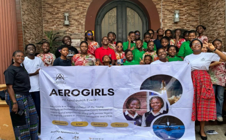 NGO urges girls on aviation careers