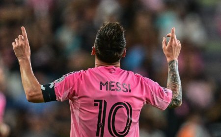 Messi hits 930 career goals in Inter Miami’s 2-2 draw with San Diego