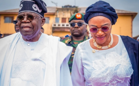 Tinubu celebrates wife at 66, calls her truest friend, confidante