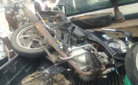 Truck crushes motorcycle passenger on Oshodi-Apapa Expressway