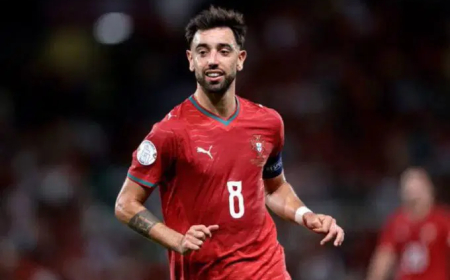Bruno Fernandes suffers injury setback ahead of Portugal’s Norway clash