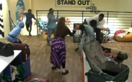 BBNaija: Keivo, Tram throw punches in clash