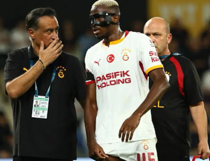 Osimhen suffers groin injury as Galatasaray confirm adductor strain