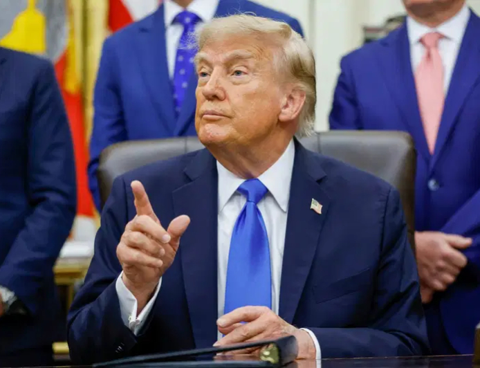 Trump says CNN, MS NOW, Politico banned from White House