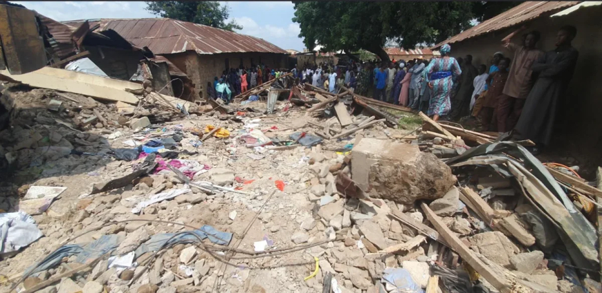 Family of four die in Kwara building collapse