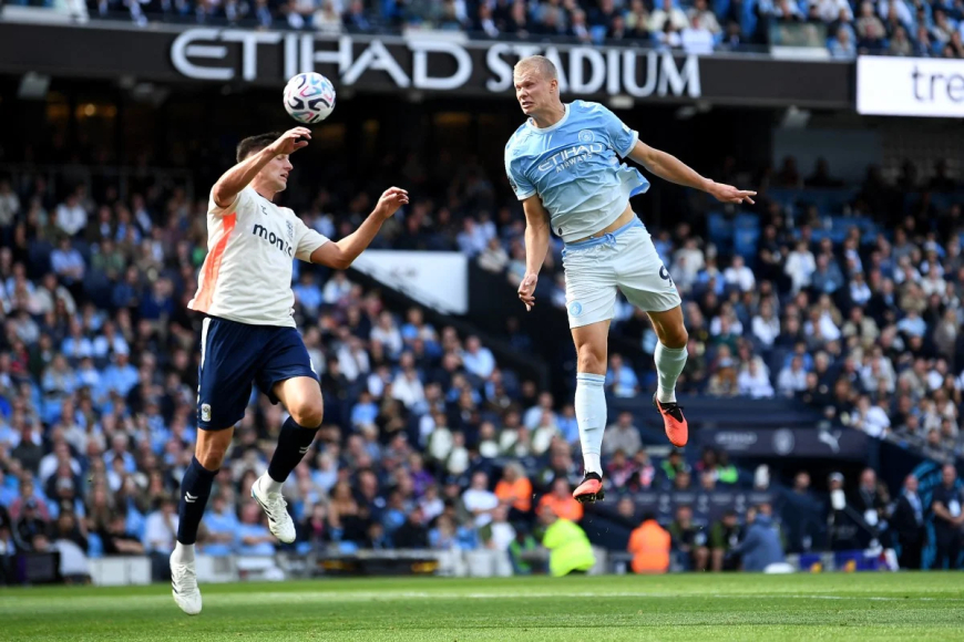 EPL: Haaland keeps Man City perfect as Spurs draw Forest
