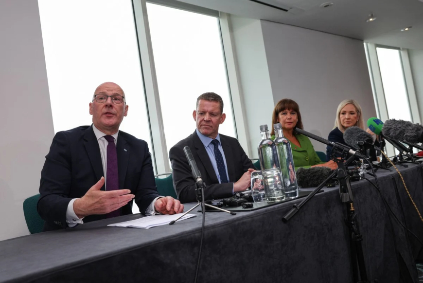 Scottish, Welsh, Irish parties declare right to break from UK