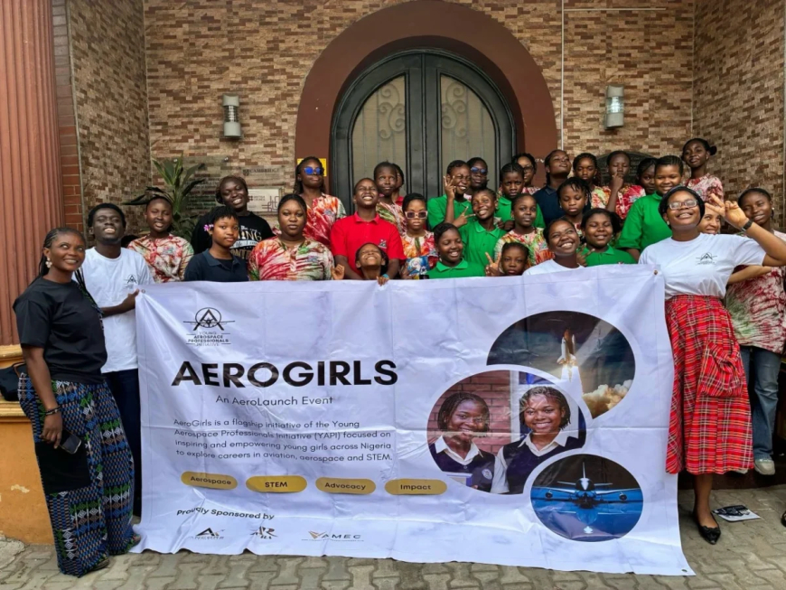NGO urges girls on aviation careers