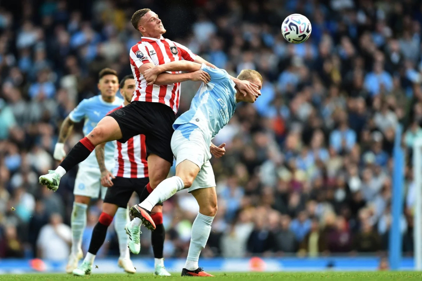 EPL: Man City beat Sunderland 5-3 to seize top spot