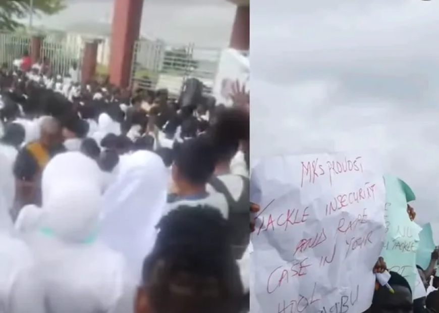 Taraba nursing students protest over hostel attack, rape claim