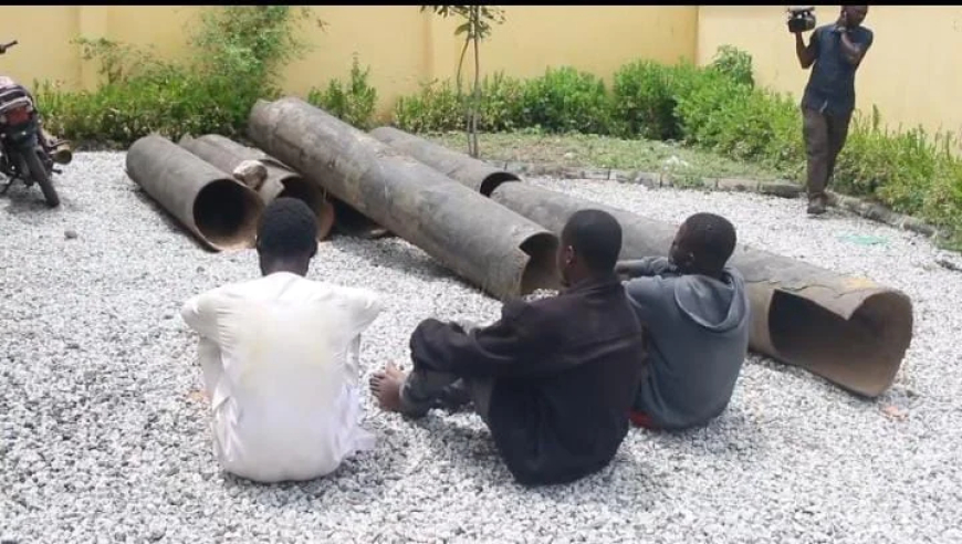 NSCDC arrests truck driver, two others for vandalising NNPC pipeline in Abuja