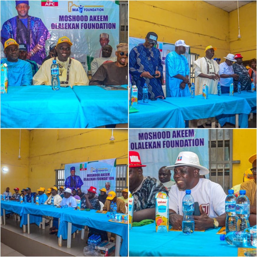 Rasak Daddah Meets Moshood Olalekan As Ex-Aspirant Pledges Loyalty To Party’s Flag Bearer