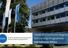 2027 DAAD In-Country/In-Region Scholarships For Africans | Fully Funded
