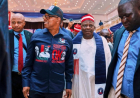 Obi, Kwankwaso, Dickson arrive for NDC NEC meeting