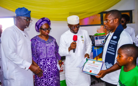 Ekiti empowers 100 PWDs with tools following vocational training