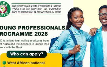 2026 ECOWAS Bank for Investment and Development (EBID) Young Professional Programme
