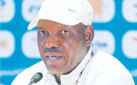Eguavoen wants Falcons focus on LA 2028 gold