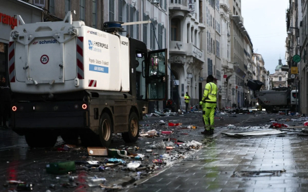 France counts cost of violent protests as 1,800 arrested