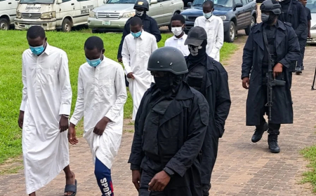 DSS arraigns five suspects over abduction of 20 corps members, others in Imo