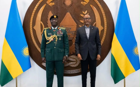 COAS, Kagame strengthen Nigeria–Rwanda defence ties