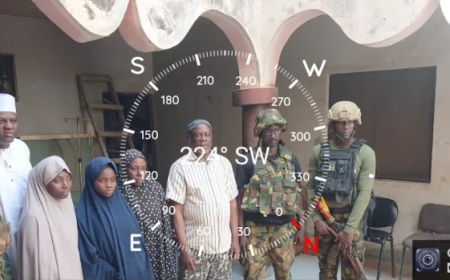 Soldiers rescue three abducted victims in Kebbi