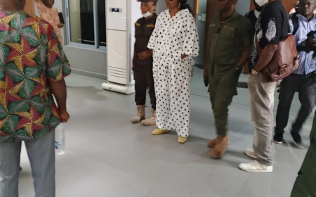 Actress Doris Ogala kneels, apologises for disrupting court