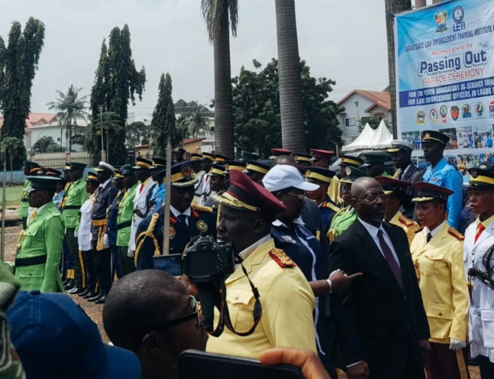 Lagos trains 1,800 law enforcement officers