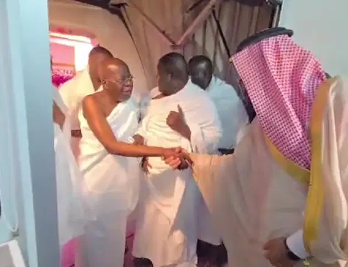 Tinubu lands in Saudi Arabia for Umrah