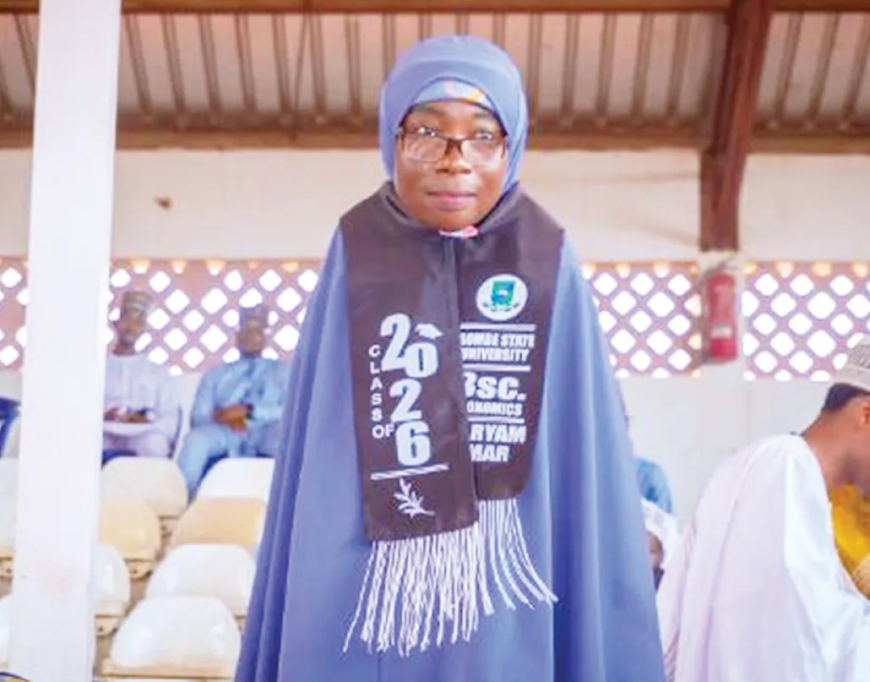 Gombe armless girl graduates after ASUU scholarship