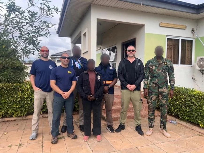 FBI raids Ghana fraud centre, arrests 130 suspects