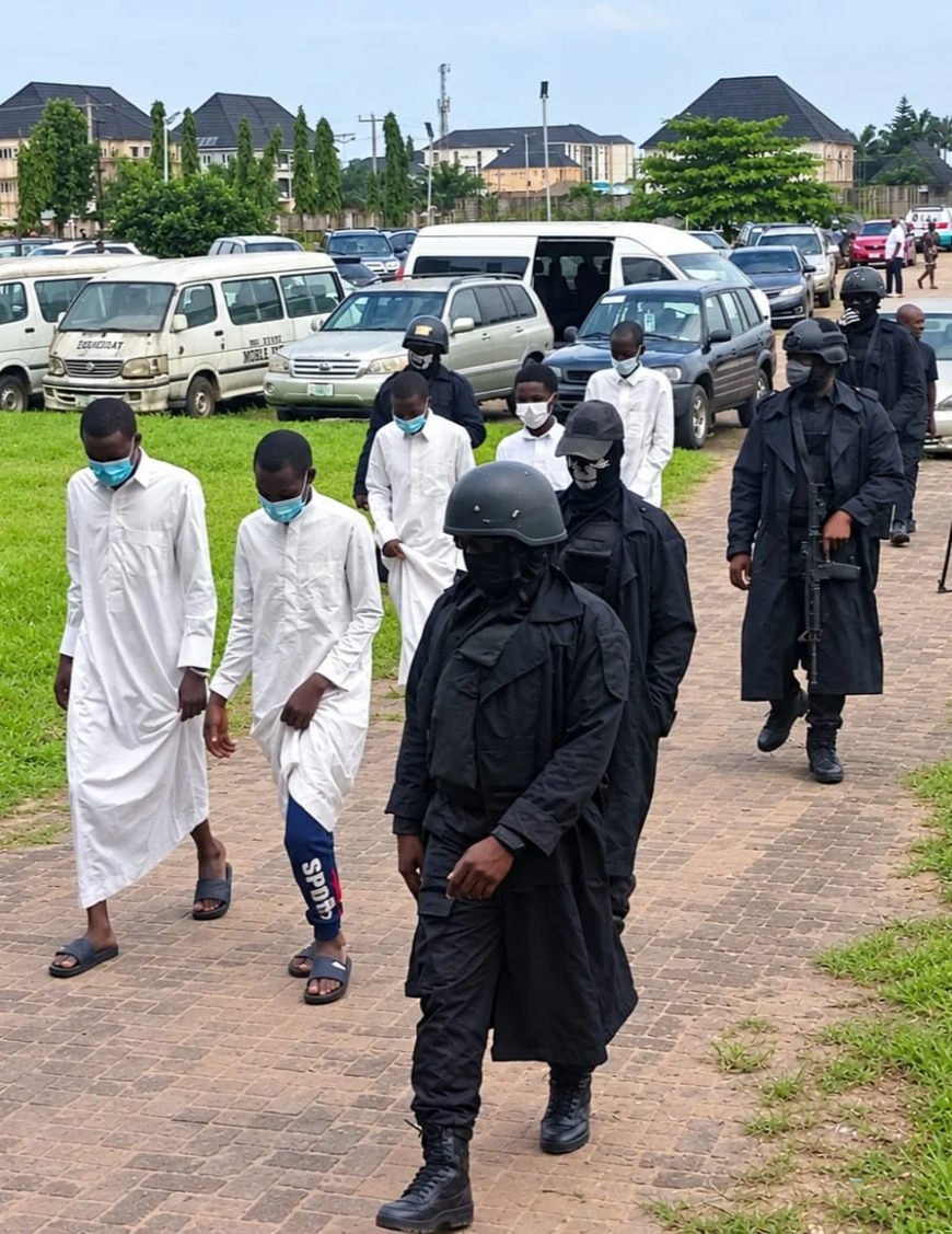 DSS arraigns five suspects over abduction of 20 corps members, others in Imo