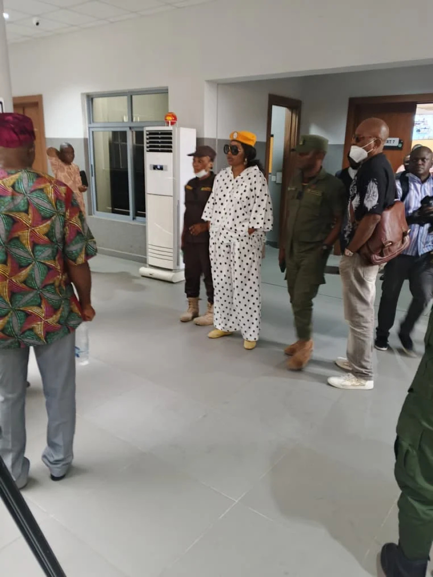 Actress Doris Ogala kneels, apologises for disrupting court